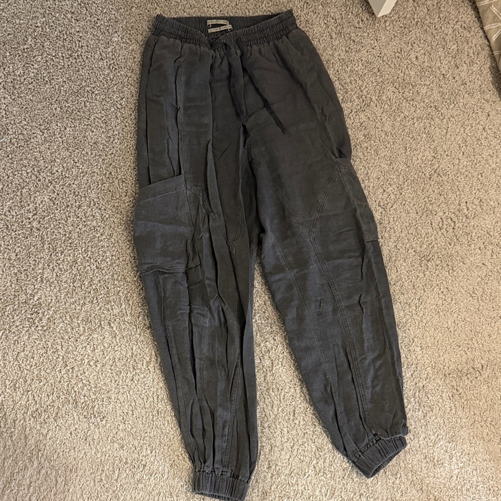 Urban Outfitters Charcoal Cargo Pants